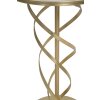 Mauro Ferretti boční stolek Glam Spiral Ø 38x61,5 cm zlatý