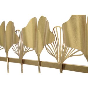 Mauro Ferretti nástěnný věšák 7 listů 66,2x6x26,3 cm zlatý