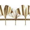 Mauro Ferretti nástěnný věšák 5 listů 49,5x6x26,3 cm zlatý