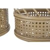 Mauro Ferretti stojan na květiny Panama sada 2 ks Ø 30x25-22x18 cm hnědý