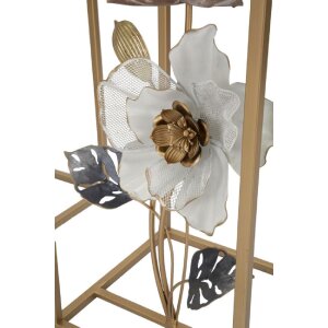 Mauro Ferretti květinový set 2 kusy 36x36x70-30x30x60 cm vícebarevný