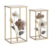 Mauro Ferretti květinový set 2 kusy 36x36x70-30x30x60 cm vícebarevný
