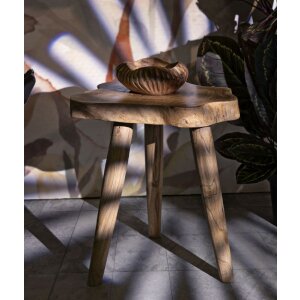 Mauro Ferretti stolička Budut Ø 38x45 cm hnědá