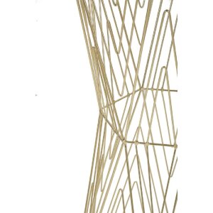 Telefonní stolek Mauro Ferretti 40x35x80 cm zlatý