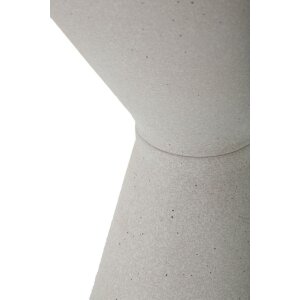 Boční stolek Mauro Ferretti White double Ø 44,5x63 cm bílý