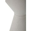 Boční stolek Mauro Ferretti White double Ø 44,5x63 cm bílý