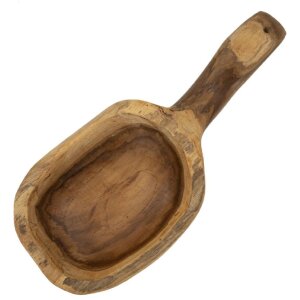Mauro Ferretti dekorativní miska lžíce 36x16x8 cm hnědá