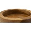 Podnos Erusi Simple Teak Ø 15x9,5 cm Hnědý Recyklovaný teak Ruční výroba