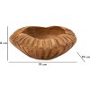Mauro Ferretti dekorativní mísa Geris Ø19x8 cm hnědá