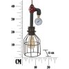 Stropní svítidlo Mauro Ferretti Manhattan simple Ø13x41 cm tmavé