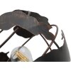 Mauro Ferretti stolní lampa world economy E14 24x20x40 cm tmavá