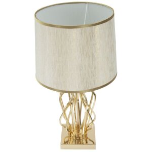 Mauro Ferretti stolní lampa Glam X E27 Ø 30x52 cm zlatá barva krémová