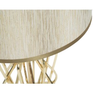 Mauro Ferretti stolní lampa Glam X E27 Ø 30x52 cm zlatá barva krémová