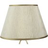 Stolní lampa Mauro Ferretti Glam Flush E27 Ø 30x58 cm zlatá barva krémová
