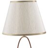 Stolní lampa Mauro Ferretti Glam Flush E27 Ø 24x47 cm zlatá barva krémová
