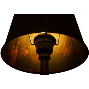 Stolní lampa Mauro Ferretti Manhattan Single E27 Ø 21x64 cm černá měď
