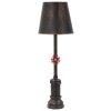Stolní lampa Mauro Ferretti Manhattan Single E27 Ø 21x64 cm černá měď