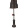 Stolní lampa Mauro Ferretti Manhattan Single E27 Ø 21x64 cm černá měď