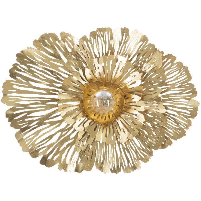 Mauro Ferretti nástěnné svítidlo Ibis E27 56,5x12x42,5 cm zlatá