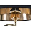 Stolní lampa Mauro Ferretti Glam Harts E27 Ø 30x54,5 cm černá zlatá