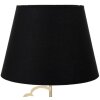 Stolní lampa Mauro Ferretti Glam Harts E27 Ø 30x54,5 cm černá zlatá