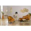 Stolní lampa Mauro Ferretti Glam Harts E27 Ø 30x54,5 cm černá zlatá