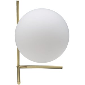 Stolní lampa Mauro Ferretti Glamy Low E14 25x25x27 cm bílé zlato