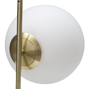 Stolní lampa Mauro Ferretti Glamy Low E14 25x25x27 cm bílé zlato