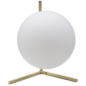 Stolní lampa Mauro Ferretti Glamy Low E14 25x25x27 cm bílé zlato