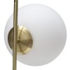 Stolní lampa Mauro Ferretti Glamy Low E14 25x25x27 cm bílé zlato