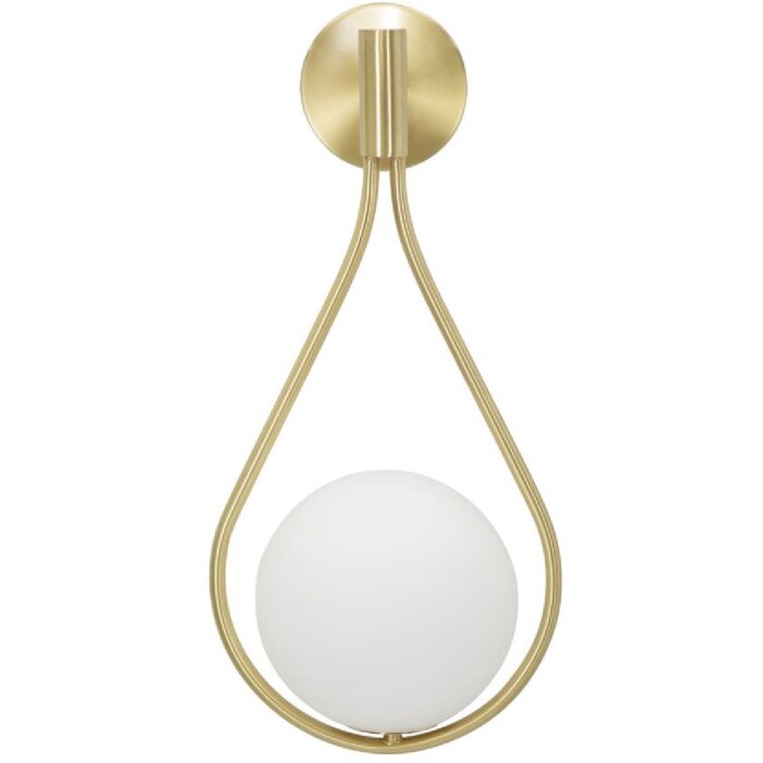 Mauro Ferretti nástěnné svítidlo Glamy Ablegen E14 24x20x52 cm zlatá bílá