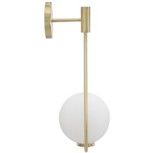 Mauro Ferretti nástěnné svítidlo Glamy Ablegen E14 24x20x52 cm zlatá bílá