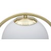 Stolní lampa Mauro Ferretti Glamy Ablegen E14 25x18x50 cm zlatá bílá
