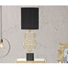 Mauro Ferretti Circly stolní lampa E27 Ø 22,5x65 cm zlatá černá