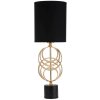 Mauro Ferretti Circly stolní lampa E27 Ø 20x58,5 cm zlatá černá