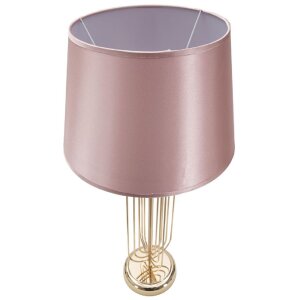 Mauro Ferretti stolní lampa Krista E27 Ø 33x64 cm zlatá růžová