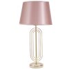 Mauro Ferretti stolní lampa Krista E27 Ø 33x64 cm zlatá růžová