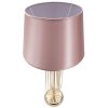 Mauro Ferretti stolní lampa Krista E27 Ø 33x64 cm zlatá růžová