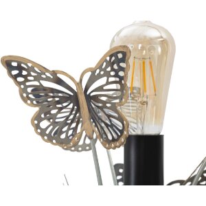 Mauro Ferretti stolní lampa motýli E27 Ø 32x47 cm vícebarevná