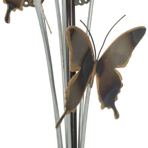 Mauro Ferretti stolní lampa motýli E27 Ø 32x47 cm vícebarevná