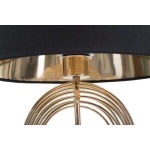 Stolní lampa Mauro Ferretti Maxt E27 Ø 32,5x53,5 cm zlatá černá