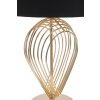 Stolní lampa Mauro Ferretti Maxt E27 Ø 32,5x53,5 cm zlatá černá