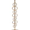 Mauro Ferretti stolní lampa X E27 Ø 30x61,5 cm zlatá černá
