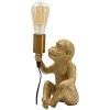 Stolní lampa Mauro Ferretti Opice E27 17x14,5x25 cm zlatá