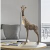 Mauro Ferretti stolní lampa Žirafa E27 40x22x80 cm starozlatá