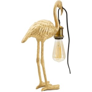 Stolní lampa Mauro Ferretti Flamingo E27 13x11,5x39,5 cm zlatá