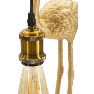 Stolní lampa Mauro Ferretti Flamingo E27 13x11,5x39,5 cm zlatá