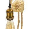 Stolní lampa Mauro Ferretti Flamingo E27 13x11,5x39,5 cm zlatá