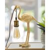 Stolní lampa Mauro Ferretti Flamingo E27 13x11,5x39,5 cm zlatá