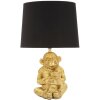Mauro Ferretti stolní lampa monkey mum E27 Ø 30x49 cm zlatá černá
